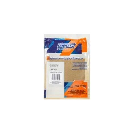 Camry CR 7023 sacchi di carta beige per aspiratore confezione 5