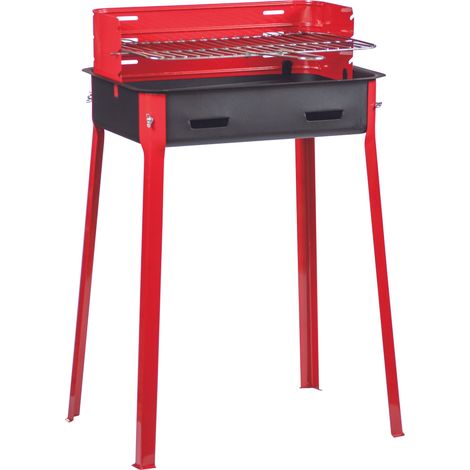 BARBECUE RETTANGOLARE cm. 45x30x85 h