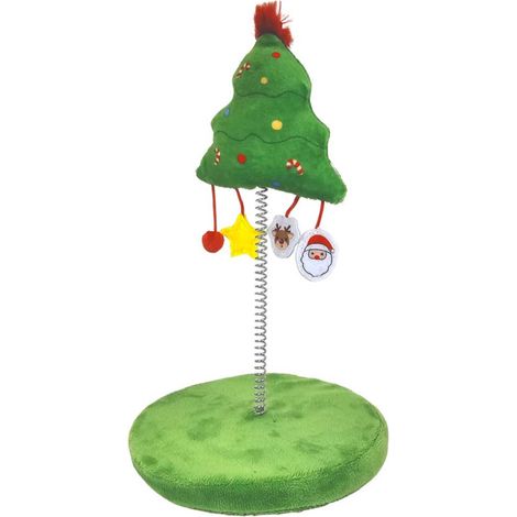 Nobby Katzenspielzeug Xmas Baum Ø 15 x 26 cm grün