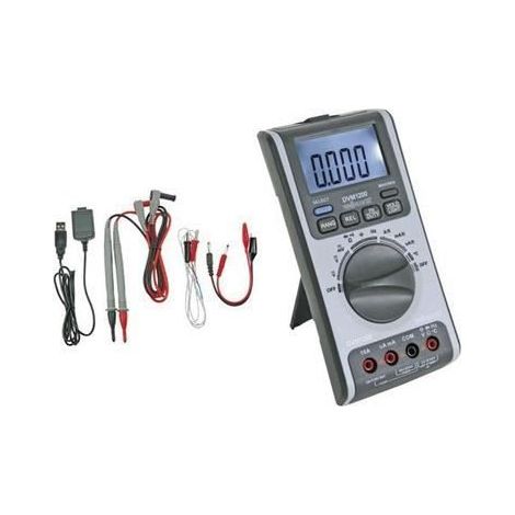 Multimetre numerique usb dvm1200 température capac