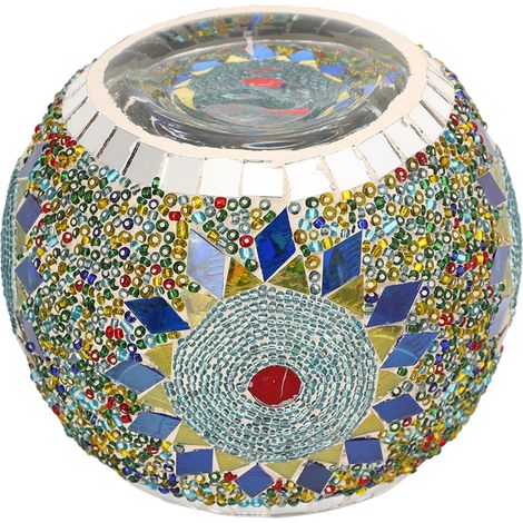 Glasleuchter mit Sonnenblumenmotiv, ein wunderschöner, romantischer Leuchter im europäischen Stil für Hochzeitsdekorationen (1/5)