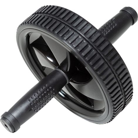Roue abdominale Équipement de fitness à domicile Renforcement musculaire du tronc (Unisexe) Appareil d'exercices abdominaux Accessoires de fitness Matériel de gym compact pour la maison