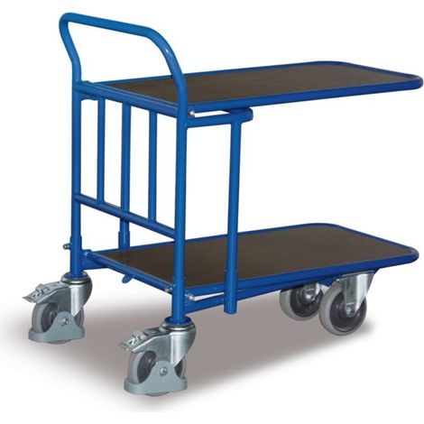 VARIOfit C+C Wagen mit 2 Ladeflächen aus Siebdruckplatte 880 x 500 mm (1/2)