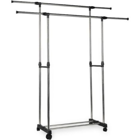 porte-manteaux Confortime Extensible (80-150 x 42 x 90-160 cm)