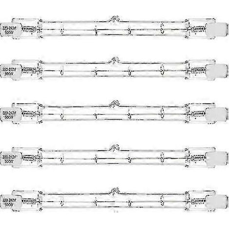 Linearer Halogenstrahler R7s 500 W, J118-Sockel, 500-W-Doppelend-Sicherheitslampe, 118 mm Länge (1/5)