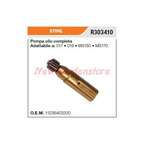 STIHL Kettensägenölpumpe 017 018 MS180 MS170 R303410