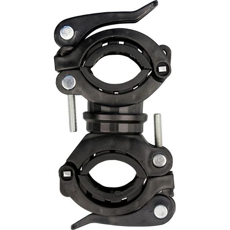 XCell 149884 Halterung Leuchten mit einem Schaftdurchmesser von 18 bis 38 mm Schwarz