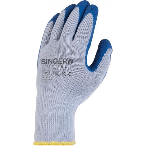 Latexbeschichteter Handschuh SINGER - Größe 10 - TAC10BL10