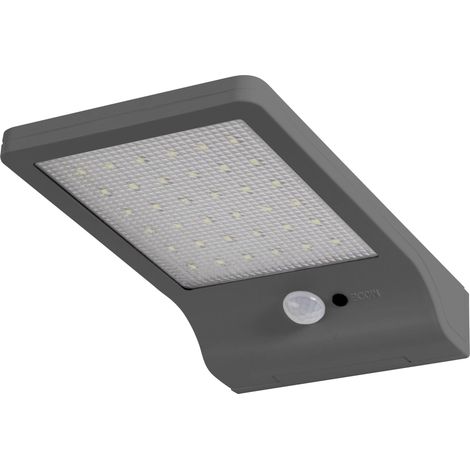 Osram LED Doorled Solar Lampe à piles, pour applications extérieures, blanc froid, capteur de mouvement intégré SolarPanel (1/4)
