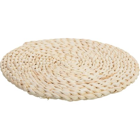 Salvamantel trenzado de fibra de maíz D35x1,5h cm (1/5)