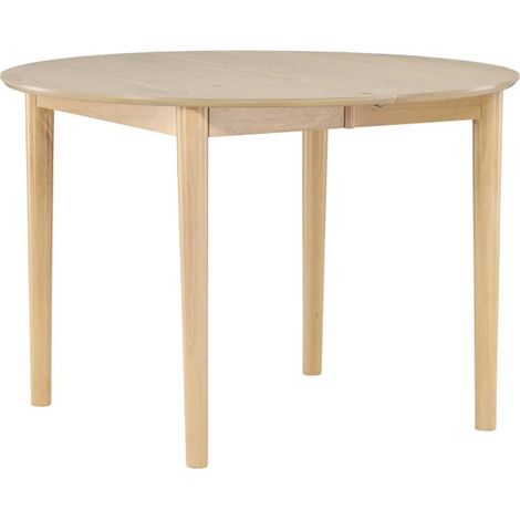 Table Ă Manger Extensible "Gilda" 110-150cm Naturel (1/5)