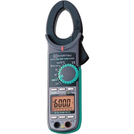 Kyoritsu KEW-2046R Pinza amperometrica digitale CAT IV 600 V