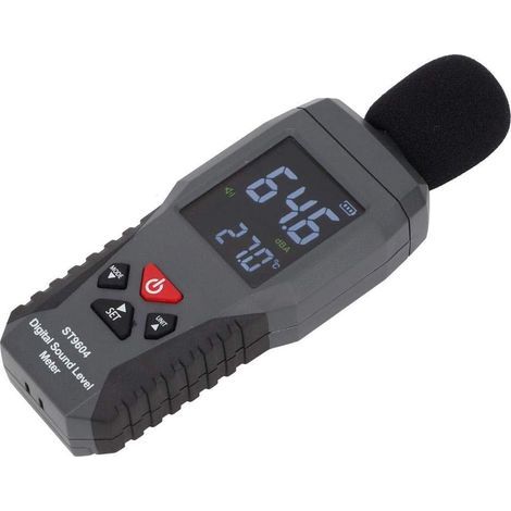 Sonomètre SMART SENSOR Sonomètre Enregistreur de Niveau Sonore Testeur du Bruit Sonomètre Audionumérique, Plage de Mesure 30-130dB (1/5)