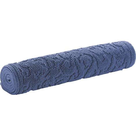 VIVARAISE - Tapis de bain Vivaraise Gilda - Motif floral en coton 100% (Noir, 54 x 110 cm) (1/4)