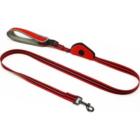 Guinzaglio riflettente per cani con custodia, 150 cm, taglia M, per animali domestici.