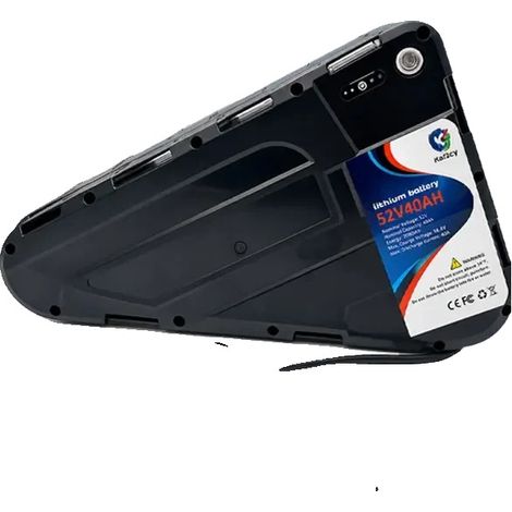 Batería para bicicleta eléctrica, alta capacidad 40000 mAh, BMS inteligente, 52 V-DJ7021-20 Ah (1/2)