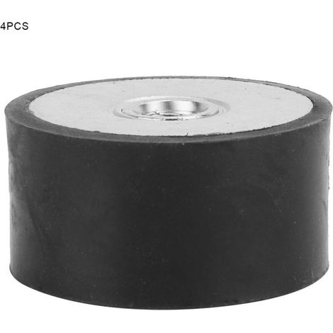 4 pièces Silentbloc Anti-Vibration Filetage Femelle DE40x20 M8 pour Isolation Acoustique (1/5)