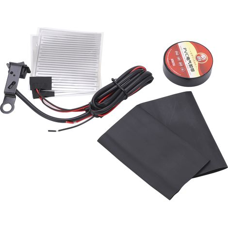 Guidon chauffant universel pour moto, kit de remplacement de coussinets de guidon chauffants électriques 12 V (1/5)