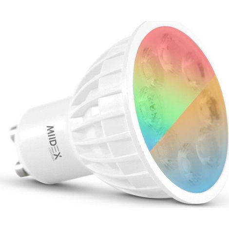 Bomba LED GU10 4W RGBCCT Miidex Lighting® (1/5)