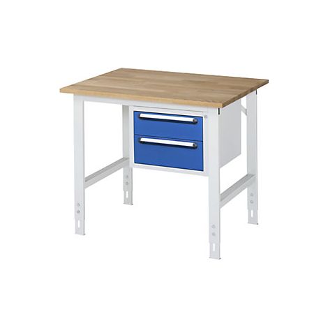 Mesa de trabajo con cajonera  buck para debajo de la mesa con 2 (1/3)