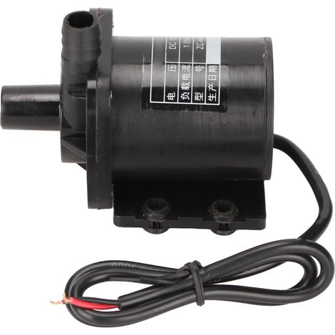 Pompe submersible ultra silencieuse pour aquarium, bassin, cascade, 12 V CC (1/5)