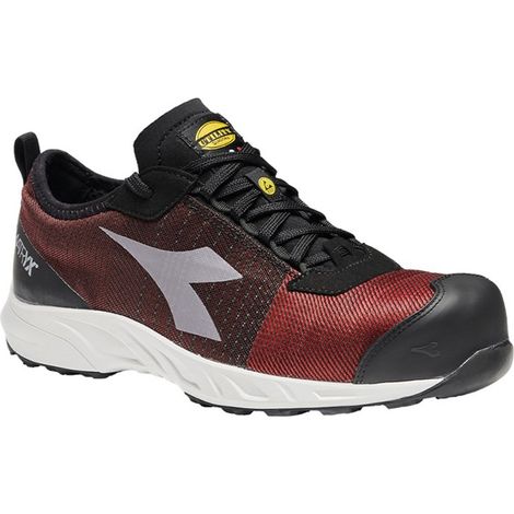 Scarpe antinfortunistiche Diadora Fly Litebase Matryx Low S1P HRO ESD-41 - Rosso - 41