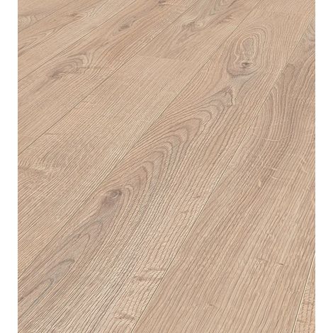 Krono Original – Sol stratifié chêne Lake Land 5936 – Lames larges 192mm et longues 1285mm – Système Aqua Stop – Usage trafic élevé AC4