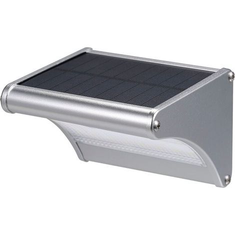 Lámpara solar exterior de 24 LED, 1500 mAh, 450 lm, con sensor de movimiento, 4 modos y resistente al agua. (1/4)