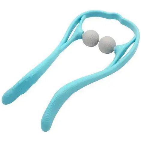 Appareil de massage pour la nuque, thérapie par points de pression, masseur de nuque soulage les douleurs cervicales et des épaules, double point de déclenchement, appareil portable de fitness-AquaFor