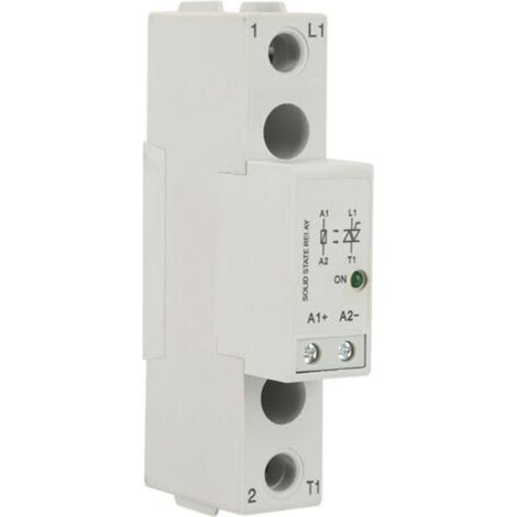 Halbleiterrelais, SMT48 DIN-Schienen-Halbleiterrelaisplatine, AC-gesteuertes DC-gesteuertes SSR-Relais-Schaltmodul (SMT4810)