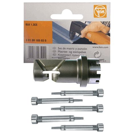 Fustella e punzone fine set 5 pezzi - 30109169030