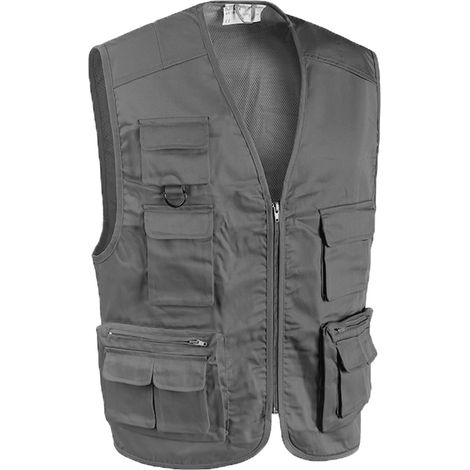 GILET DA LAVORO 'STAR' taglia M - grigio  - SOTTOZERO
