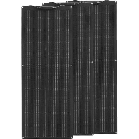 Panneau Solaire Flexible, Design Semi-Flexible, Haute Efficacité 24%, Convient pour une Utilisation en Extérieur (1/2)