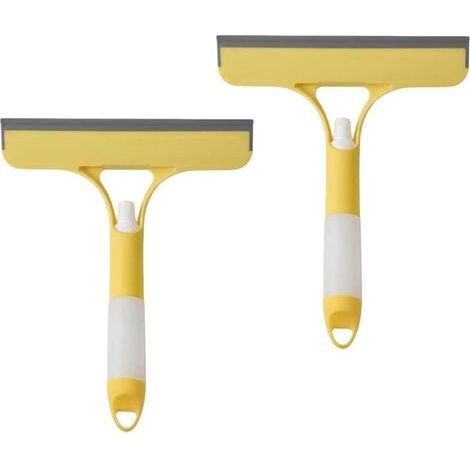 Tergivetro 3 in 1 per doccia, detergente per vetri auto, detergente per vetri auto, strumento per la pulizia dei vetri della doccia, strumento per la pulizia dei vetri, tergivetro con spray detergente (1/5)