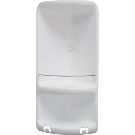 Sapho Accesorios de baño Gedy - Estante esquinero para ducha Caesar 23x47x16 cm, blanco 7080 (1/3)