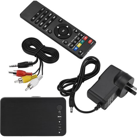 Lecteur multimédia HDMI 1080P HD audio-vidéo avec télécommande infrarouge 110V-240V (SAA) (1/5)