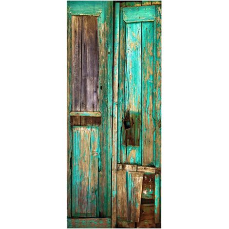 Autocollant 3d En Pvc Pour Porte Décoration Dintérieur Pour Chambre (1/5)