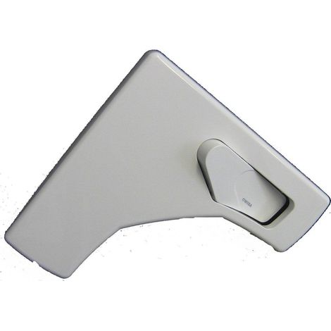 Wisa Serie 444 couvercle avec bouton poussoir pour Réservoir WC blanc (1/4)
