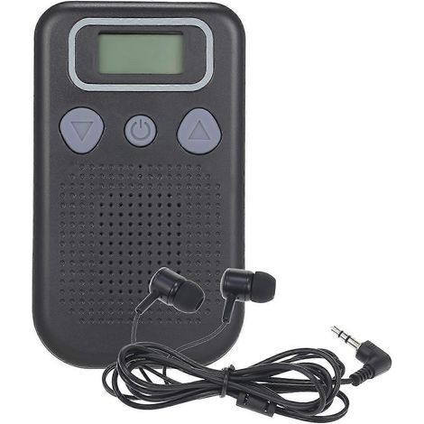 Hörgeräte-Verstärker, batteriebetriebenes In-Ear-Hörverstärkungsgerät mit Headset für Erwachsene und Senioren (1/5)