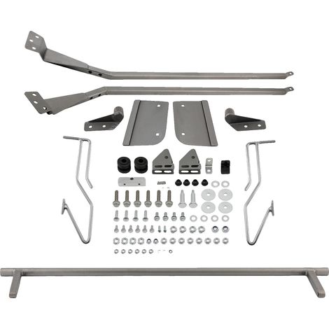 Kit de conversion de basculement de hotte, acier inoxydable, 116 cm de longueur, 20 cm de largeur, 10 cm de hauteur, 9,5 kg de poids (1/5)