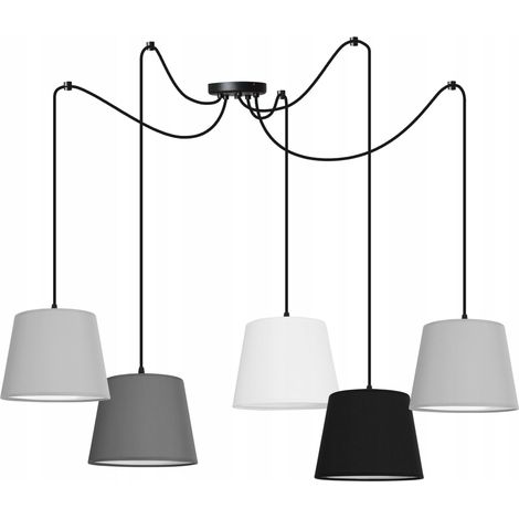 Lámpara de techo colgante araña SPIDER loft E27 LED (1/5)