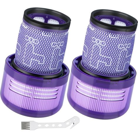 HEPA Filter für Dyson V12 Detect Slim Absolute Extra Waschbar Ersatzteile V12 Filter Ersatz Zubehör für Dyson Slim Staubsauger Ersetzen Sie 971517-01