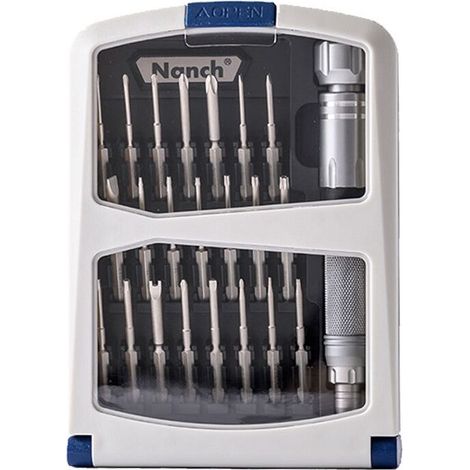 23-teiliges Schraubendreher-Set mit magnetischen Schraubendreherbits, Werkzeugset für Mobiltelefone, Smartphones, Tablets, Laptops, Uhren, Brillen, Präzisionswerkzeuge (1/5)