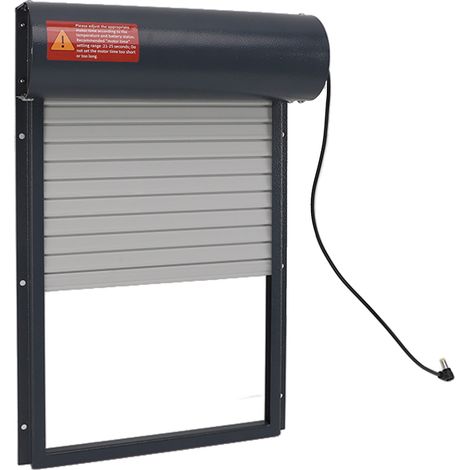 Poulailler Porte Automatique Minuterie Contrôleur Gris Ouverture Programmée pour Élevage Volailles (1/5)