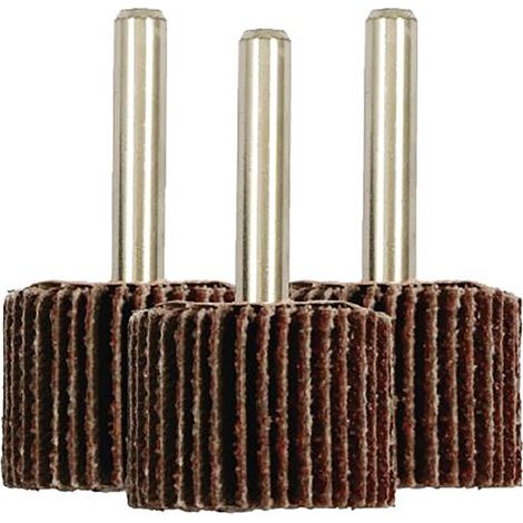 Meule abrasive, Dia. 30mm RS PRO, grain P40, P80, P120, Oxyde d'aluminium ( Prix pour Paquet de 3 ) (1/2)