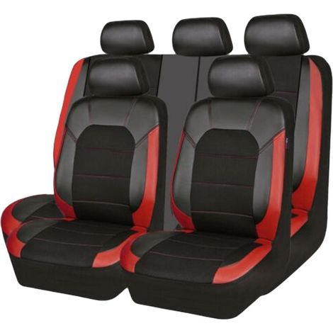 Housses Siège Voiture Cuir PU Respirant – Protection Complète Salissures Usure Dacia Duster 2010-2025 (1/5)