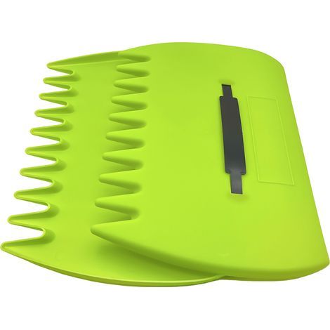 Râteau à main en plastique pour jardin et pelouse, 2 pièces, pelle à feuilles tombées, attrape les Branches mortes, griffe (1/5)