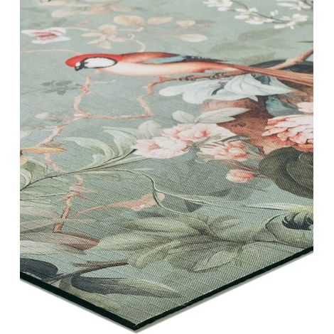 ATTICGO Tapis dessins colorés lavable RICCI Multicolore 52x100 cm (1/5)
