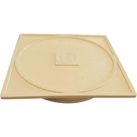 Couvercle de boitier de connexion piscine – Compatible COFIES Hayward – Dimensions 12x12 cm – Coloris beige sable