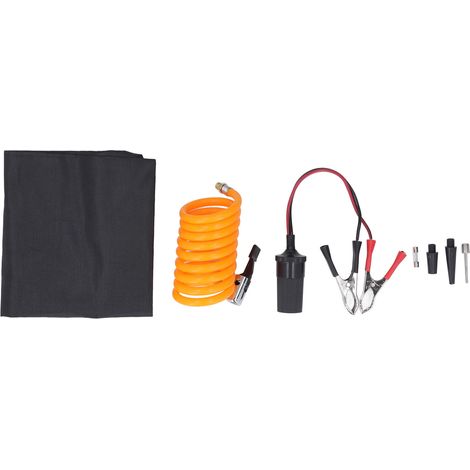 Gonfleur de pneu intelligent 30 cylindres, 12V affichage numérique, compresseur portable haute pression 100PSI pour voiture, modèle double cylindre robuste, version voyage avec écran digital (1/5)